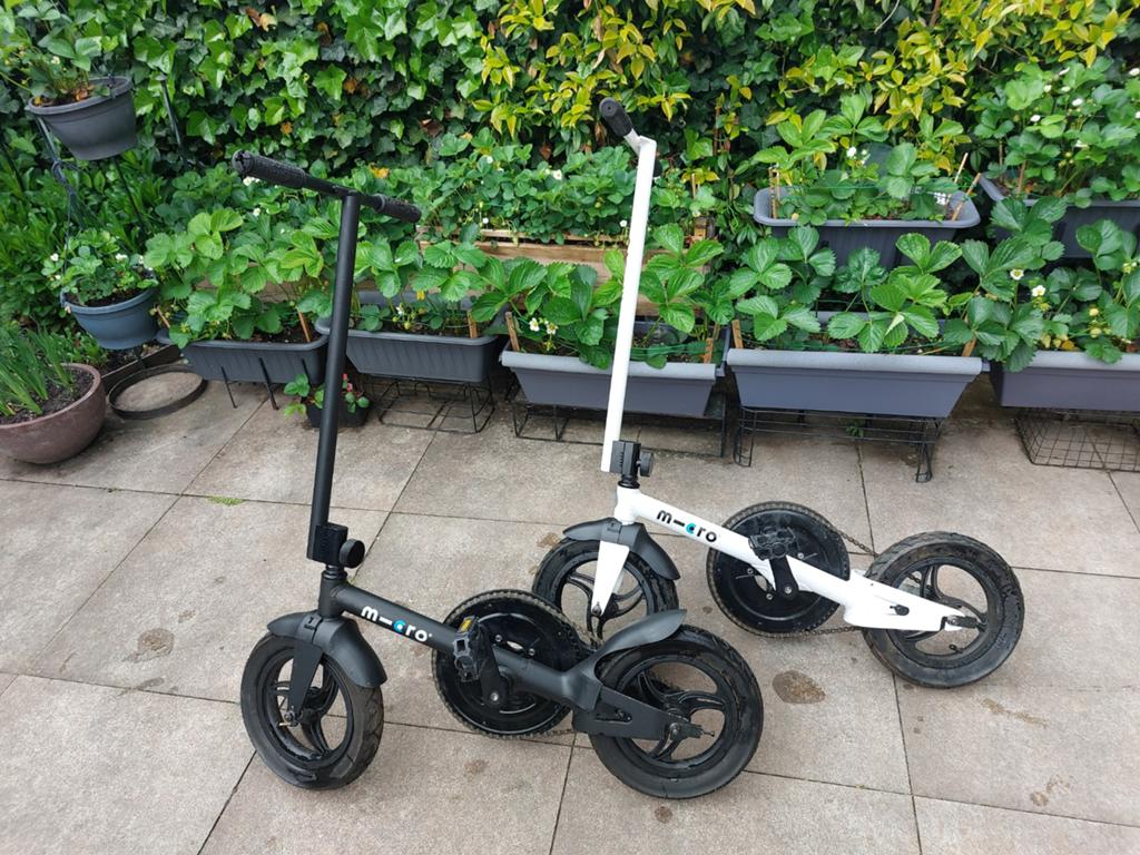 2x Pedalflow van het merk micro, Ophalen, Zo goed als nieuw