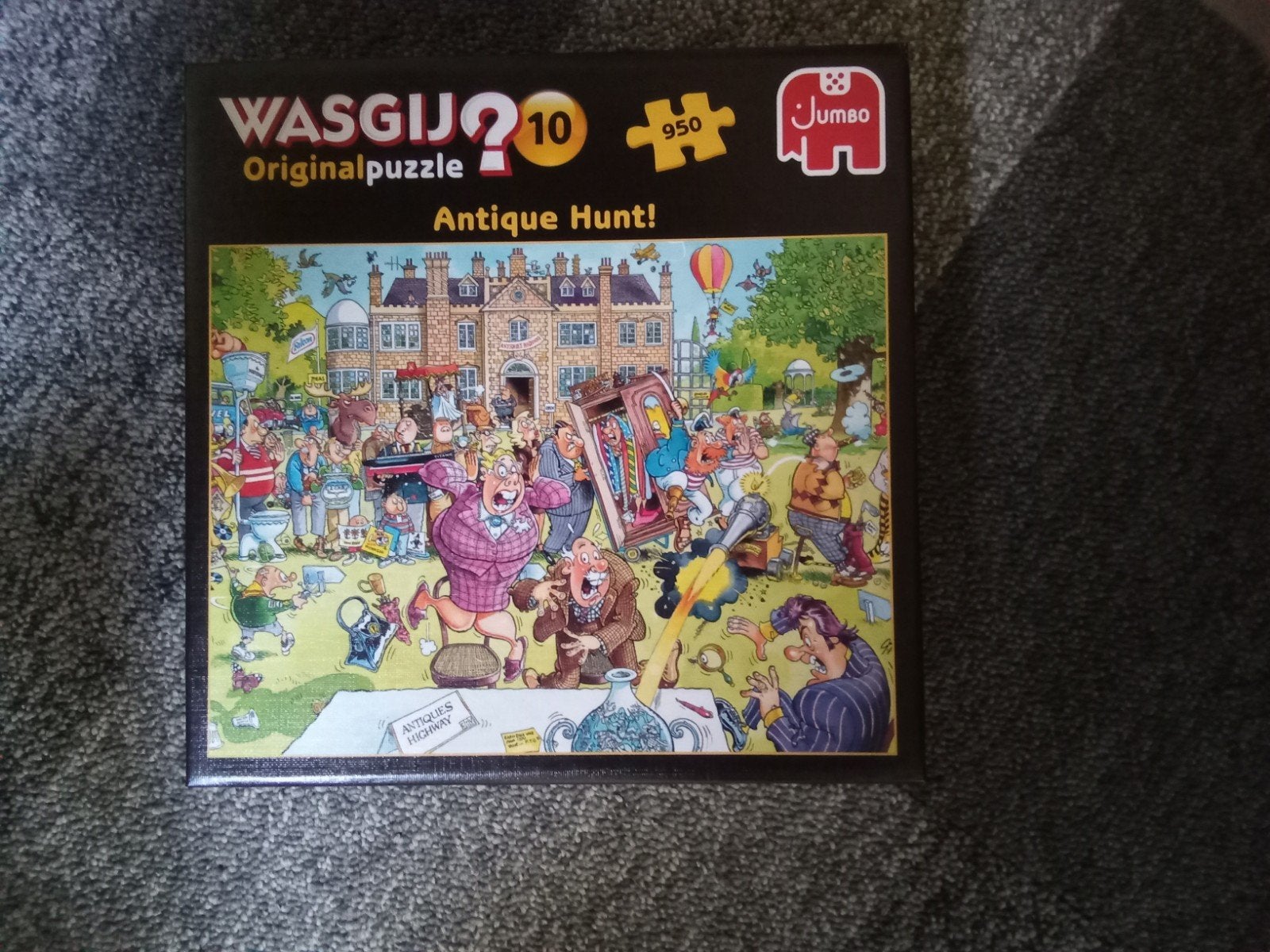 Wasgij, Ophalen, Minder dan 500 stukjes, Zo goed als nieuw