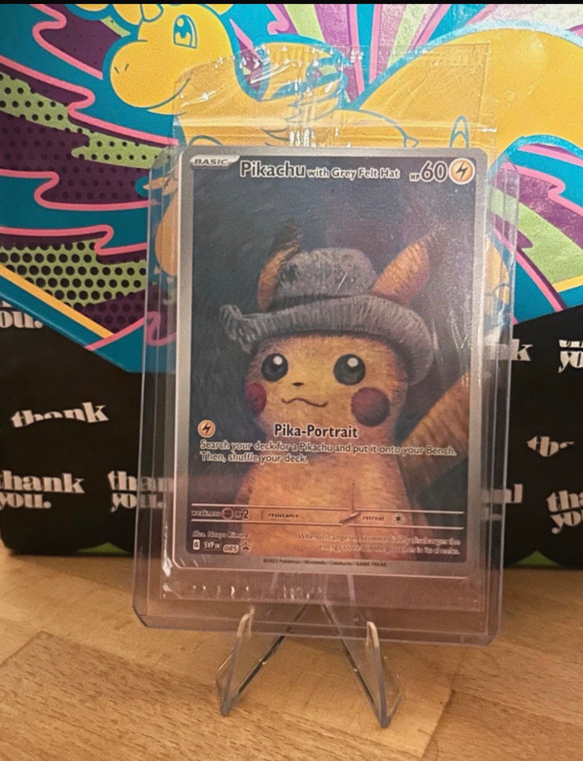 Pikachu with Grey felt hat (sealed), Hobby en Vrije tijd, Verzamelkaartspellen | Pokémon, Ophalen of Verzenden, Nieuw