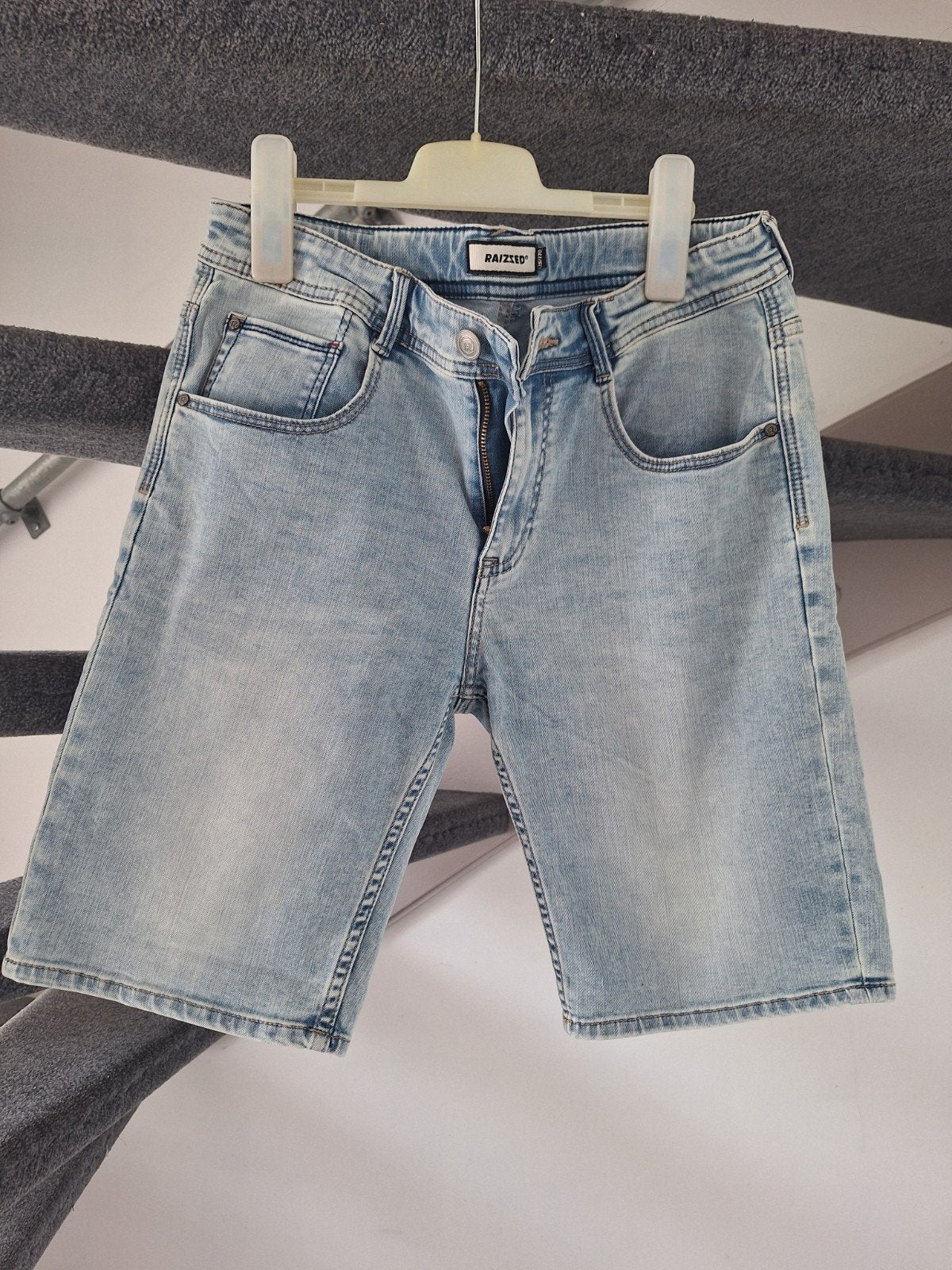RAIZZED korte spijkerbroek jongens maat 170, Kinderen en Baby's, Kinderkleding | Maat 170, Broek, Ophalen of Verzenden, Zo goed als nieuw