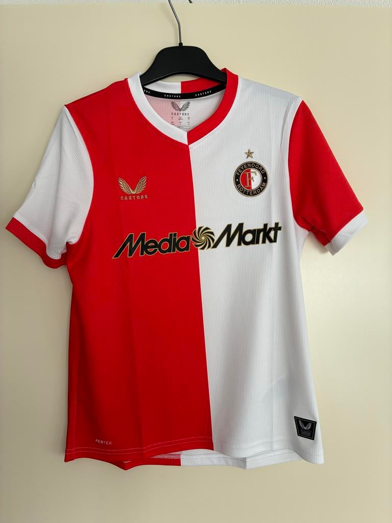 Feyenoord Thuisshirt 2025-2026- Maat 158 Nieuw met labels, Maat XS of kleiner, Ophalen of Verzenden, Nieuw, Shirt