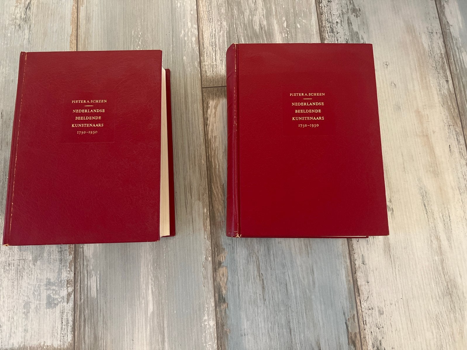 Pieter A. Scheen - Nederlandse Beeldende Kunstenaars, Boeken, Ophalen of Verzenden, Gelezen, Schilder- en Tekenkunst