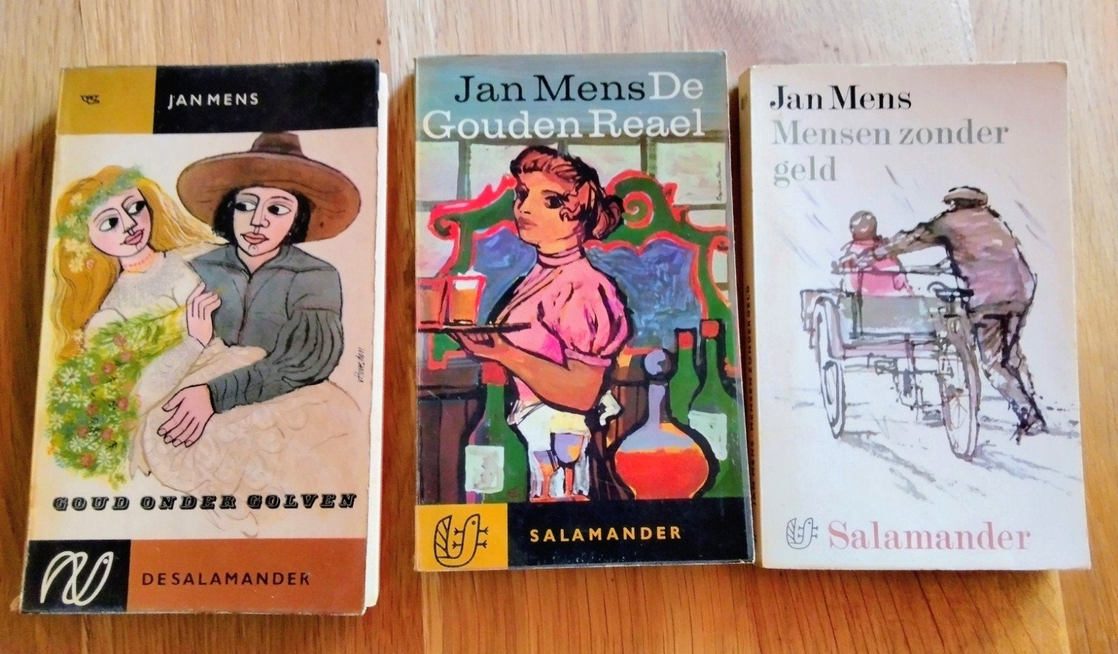 Jan Mens;Goud onder de golven, De Gouden Reael;mensen zonde, Ophalen of Verzenden, Gelezen