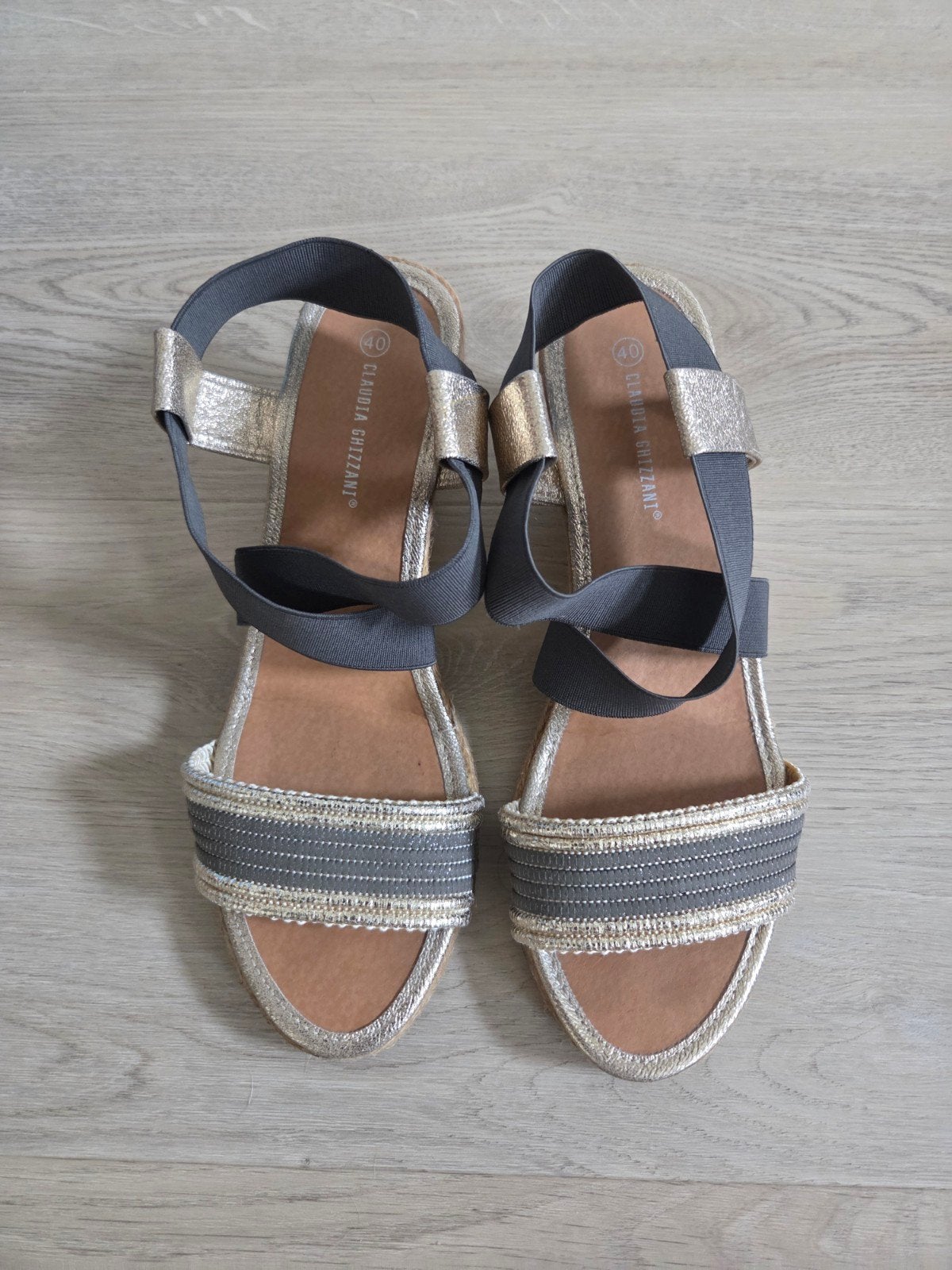 Dames espadrilles (Claudia Ghizzani), Ophalen of Verzenden, Zo goed als nieuw, Espadrilles of Moccasins