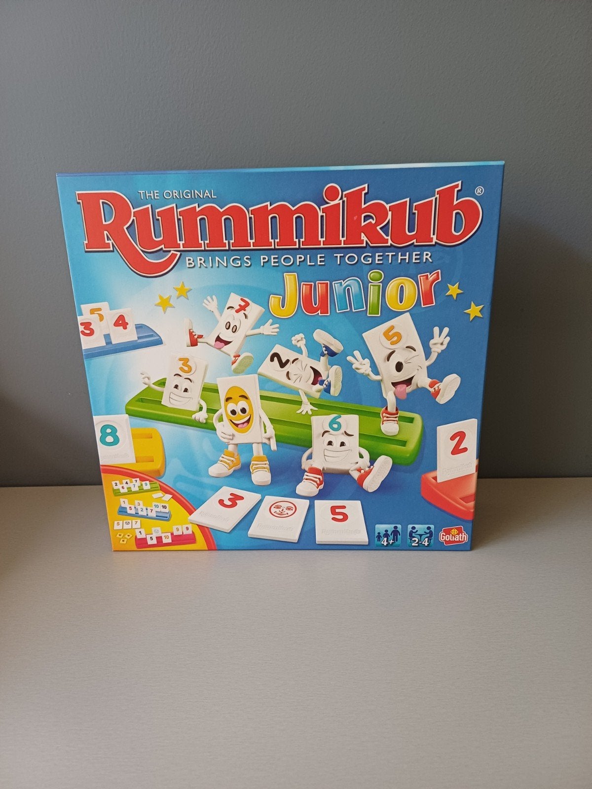 Rummikub junior, Hobby en Vrije tijd, Gezelschapsspellen | Kaartspellen, Drie of vier spelers, Ophalen, Nieuw, Goliath
