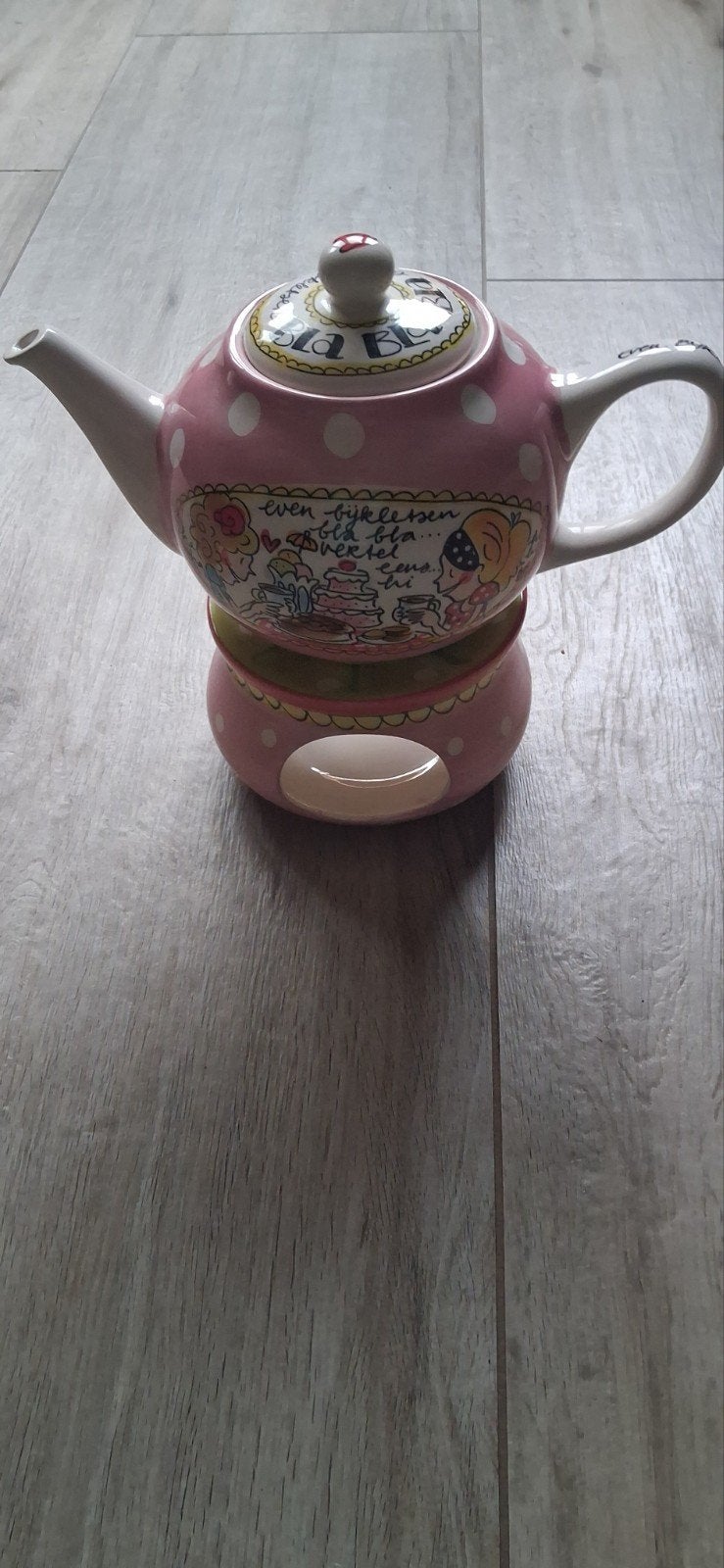Blond Amsterdam keramiek;diverse items, Huis en Inrichting, Gebruikt, Keramiek, Ophalen of Verzenden, Theepot