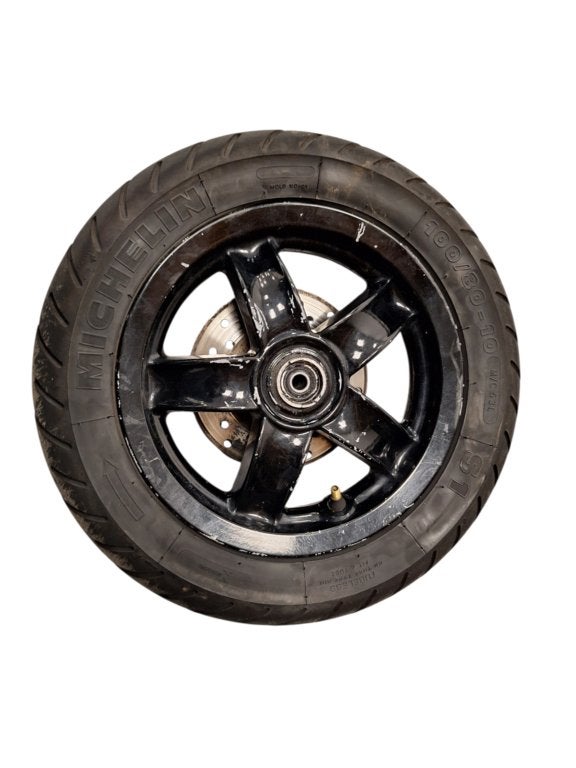 Voorband voorvelg Michelin origineel Piaggio zip, Piaggio, Gebruikt, Piaggio, Ophalen of Verzenden