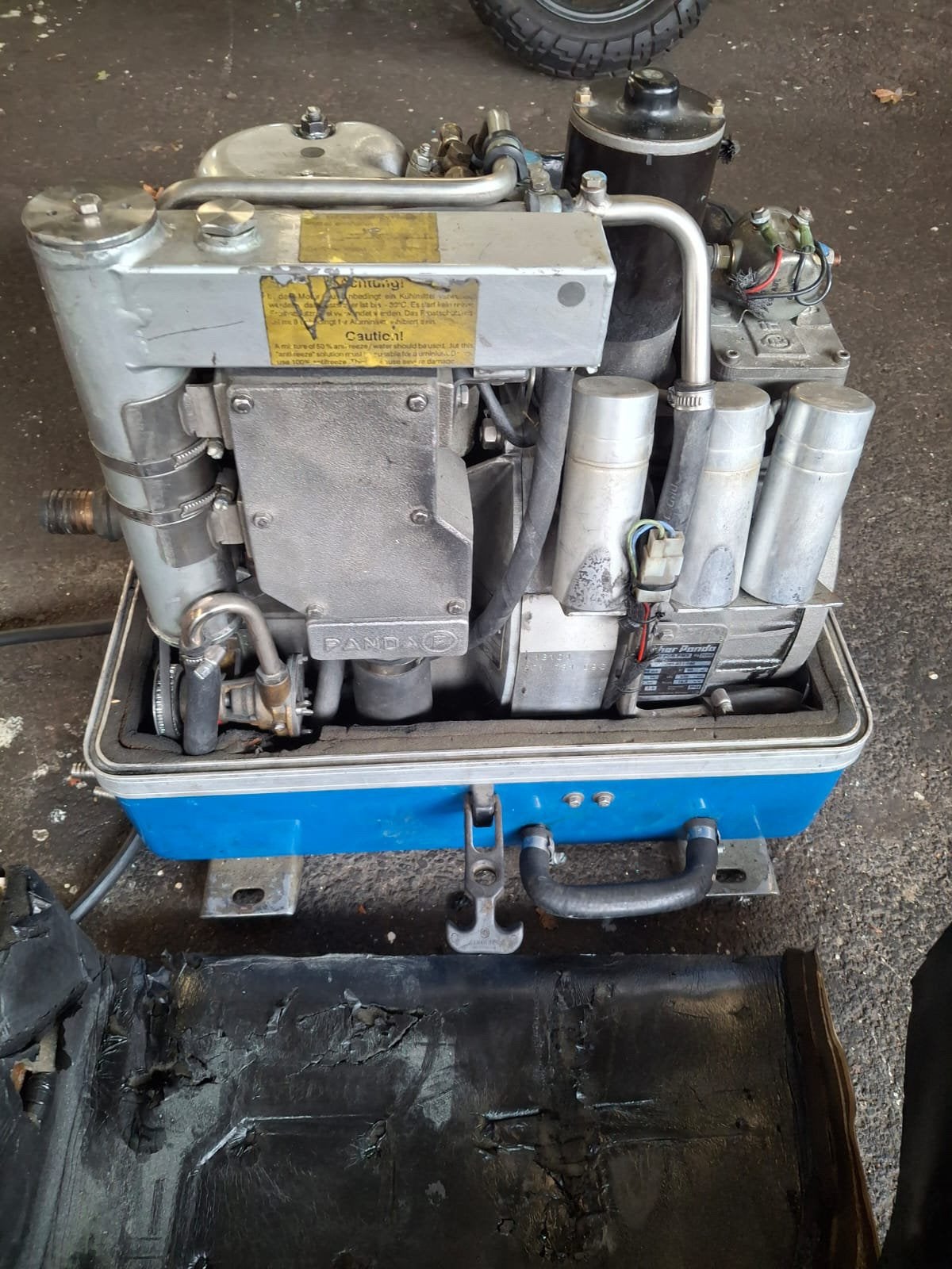 Fischer panda 4000, Ophalen, Motor en Techniek, Zeilboot of Motorboot