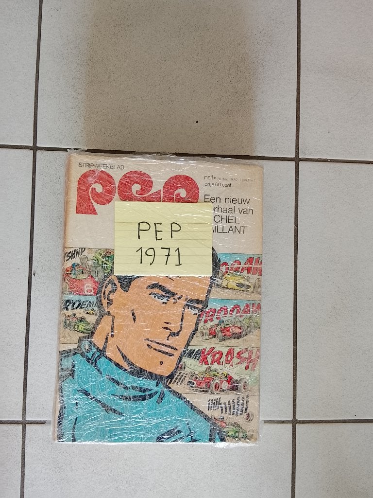 Pep jaargang 1971, Boeken, Complete serie of reeks, Diverse auteurs, Ophalen, Gelezen