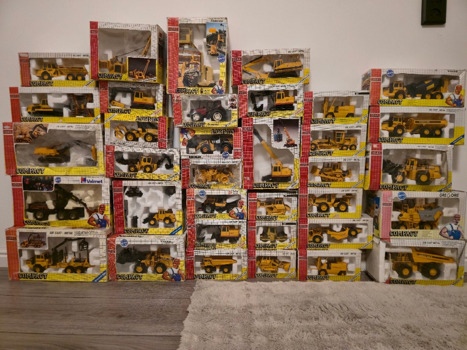 Grote collectie Joal Compact schaalmodellen (bouwvoertuigen), Ophalen of Verzenden, Zo goed als nieuw, Overige typen, Overige merken