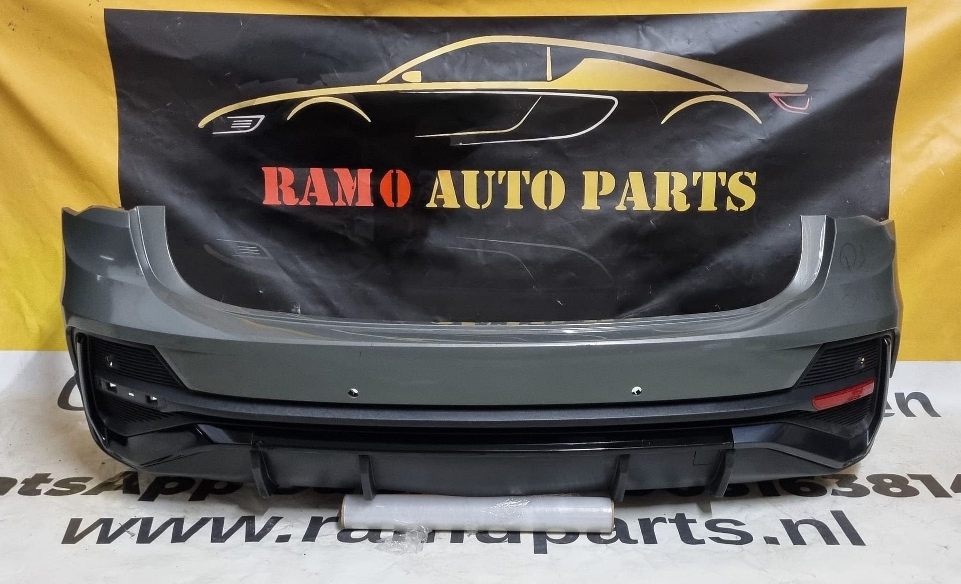 ACHTERBUMPER AUDI Q3 83A F3 S-LINE SPORTBACK LX5H 83F807511, Gebruikt, -, -, Achter