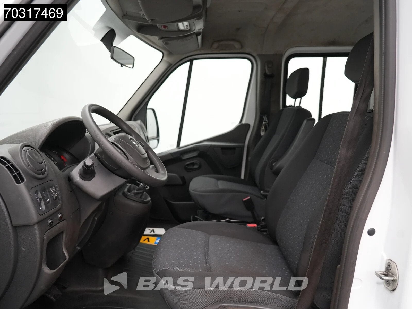 Opel Movano 145PK Kraanwagen Hiab T-CLX 023 B-3 Dubbellucht, 145 pk, Stof, Gebruikt, Euro 6