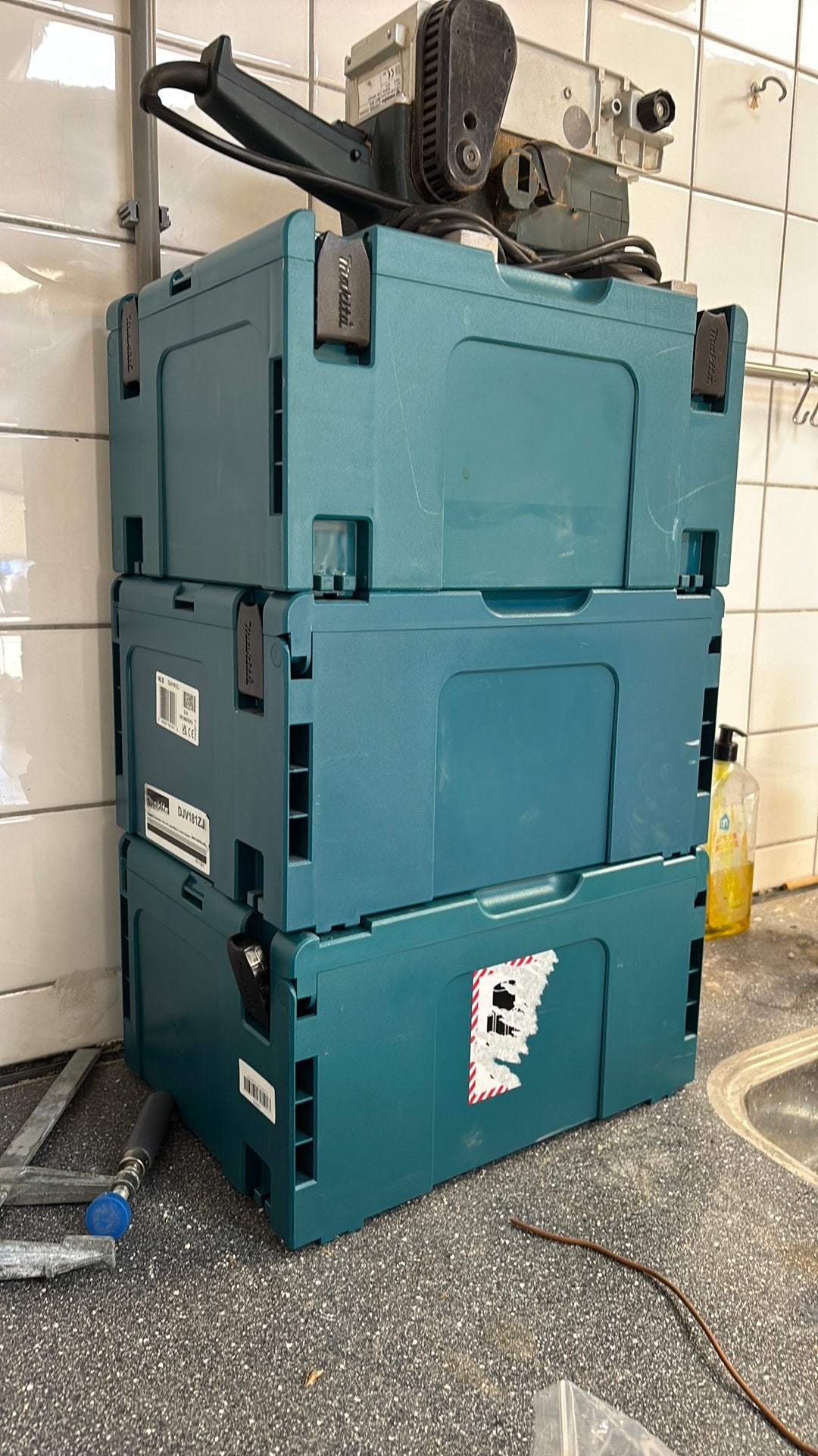 3x systainer makita Mbox 3, Ophalen of Verzenden, Zo goed als nieuw