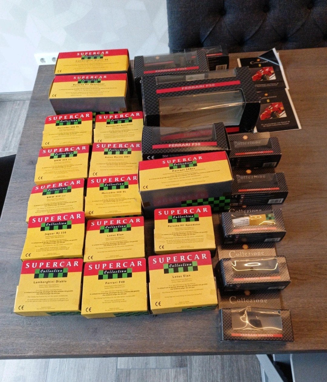 Grote set orginele LEGE doosjes modelautos, Verzamelen, Ophalen of Verzenden, Gebruikt, Auto's