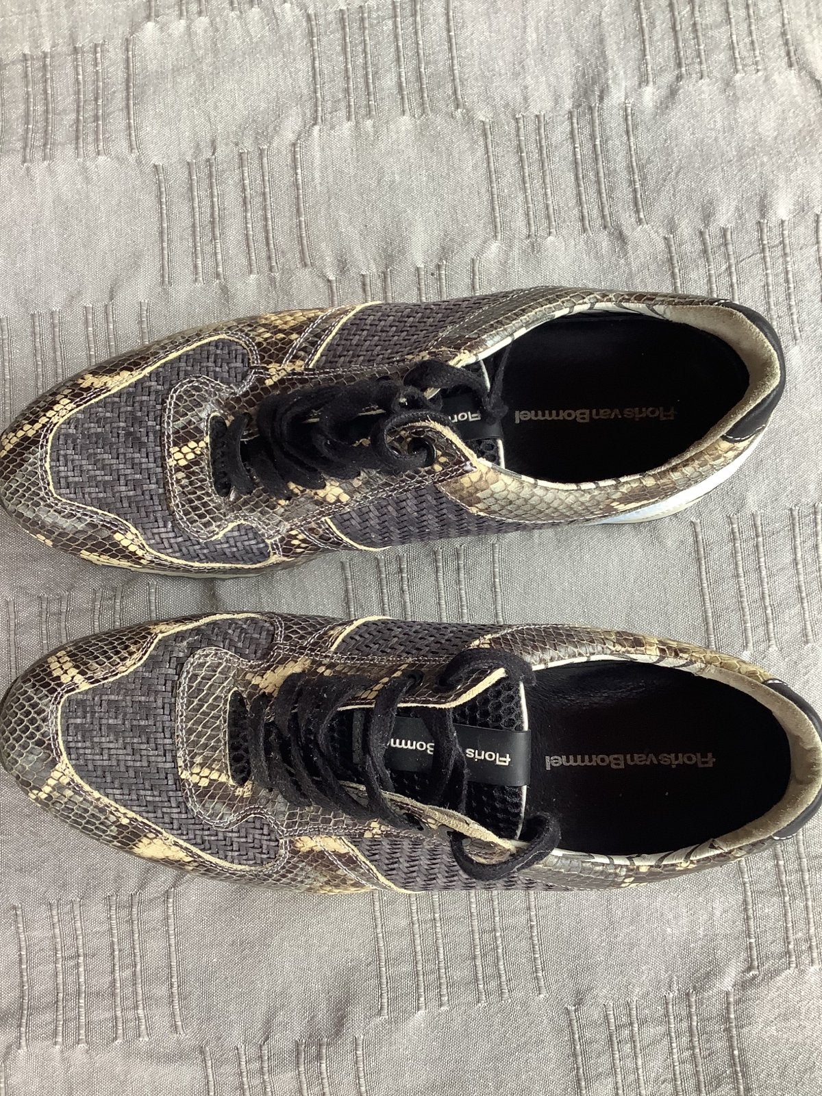 Floris van Bommel sneakers met slangenprint, Kleding | Heren, Ophalen, Gedragen, Overige kleuren, Sneakers of Gympen