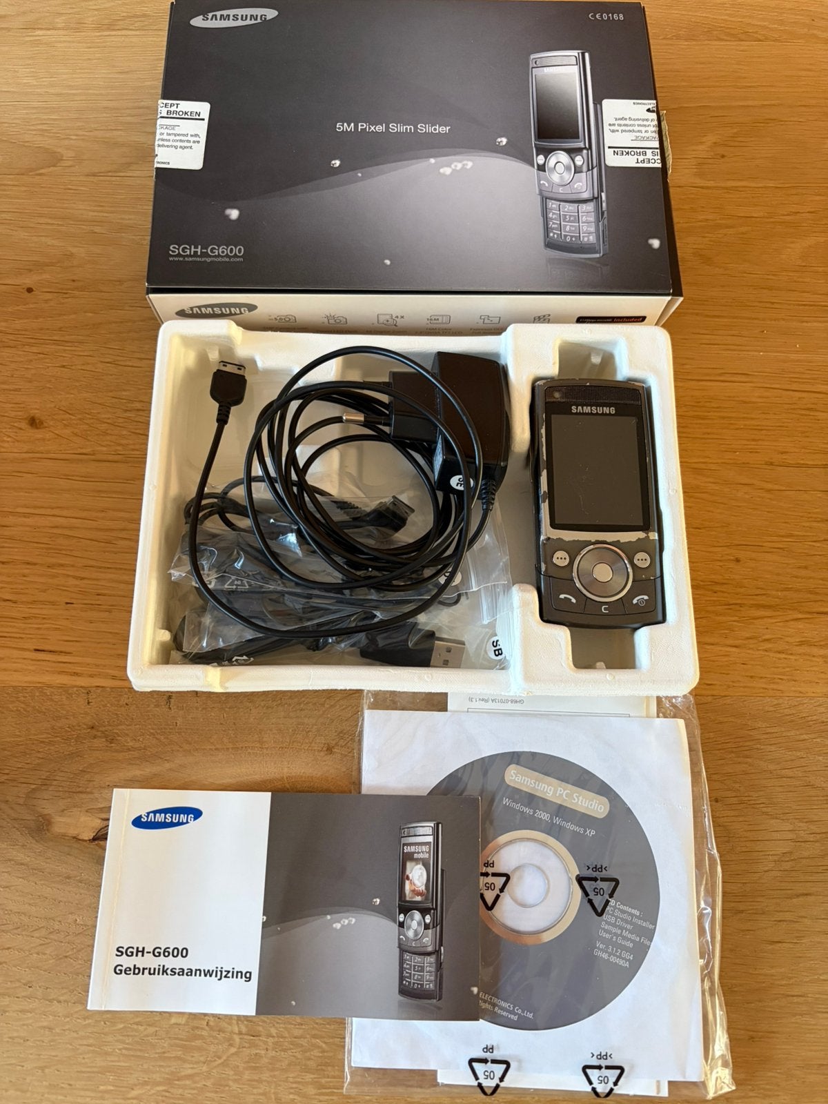 Samsung SGH-G600 - Klassieke Schuiftelefoon, Gebruikt, Overige modellen, Zwart, Overige systemen