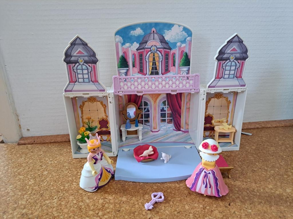 Playmobil Prinsessenkasteel met accessoires, Kinderen en Baby's, Speelgoed | Playmobil, Ophalen of Verzenden, Gebruikt, Complete set