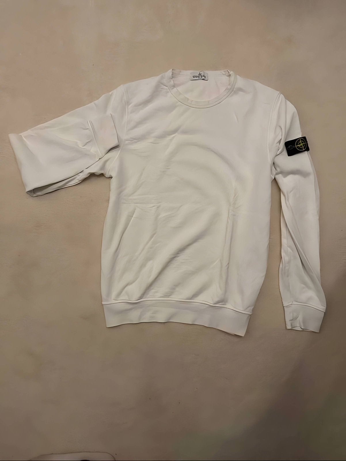 Stone island sweater wit, Kleding | Heren, Ophalen of Verzenden, Zo goed als nieuw, Overige maten, Wit