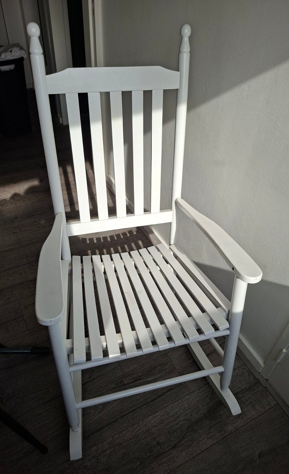 schommelstoel, Ophalen, Gebruikt, Wit, Eén