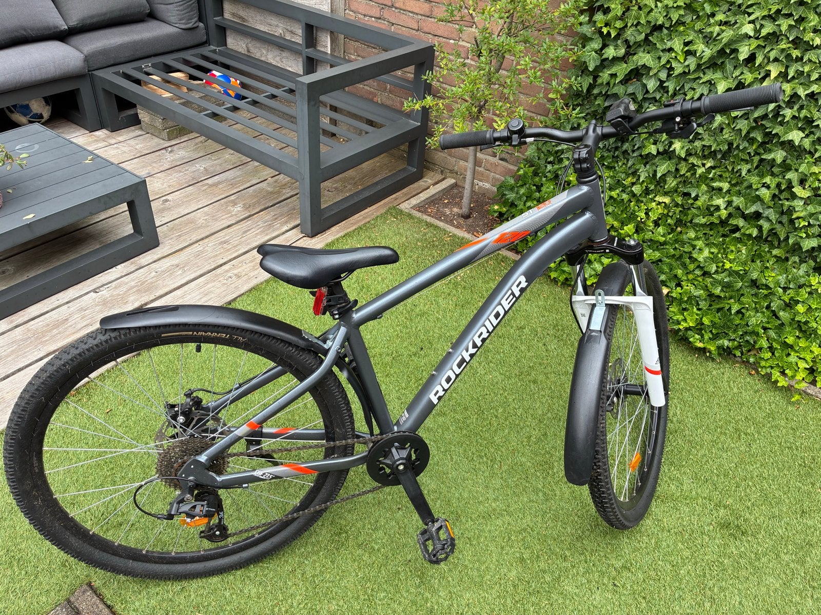 Rockrider ST 120 Mountainbike - Zo goed als nieuw, Fietsen en Brommers, 28 inch, Vering, 10 tot 15 versnellingen, Zo goed als nieuw