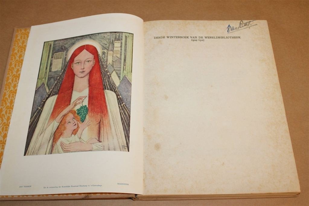 Derde Winterboek Wereldbibliotheek — Jan Toorop 1924, Ophalen of Verzenden, Gelezen