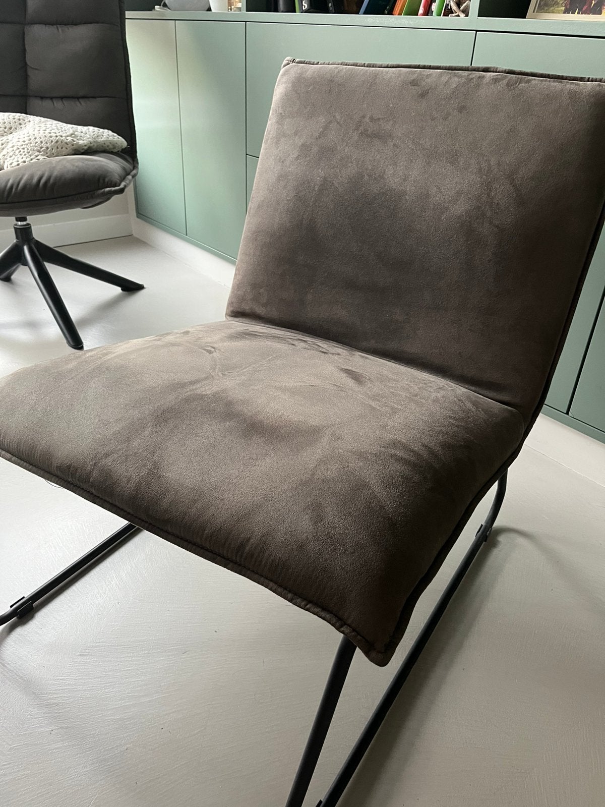 Stoel ( lounge), Ophalen, Eenpersoons, Minder dan 75 cm, Zo goed als nieuw