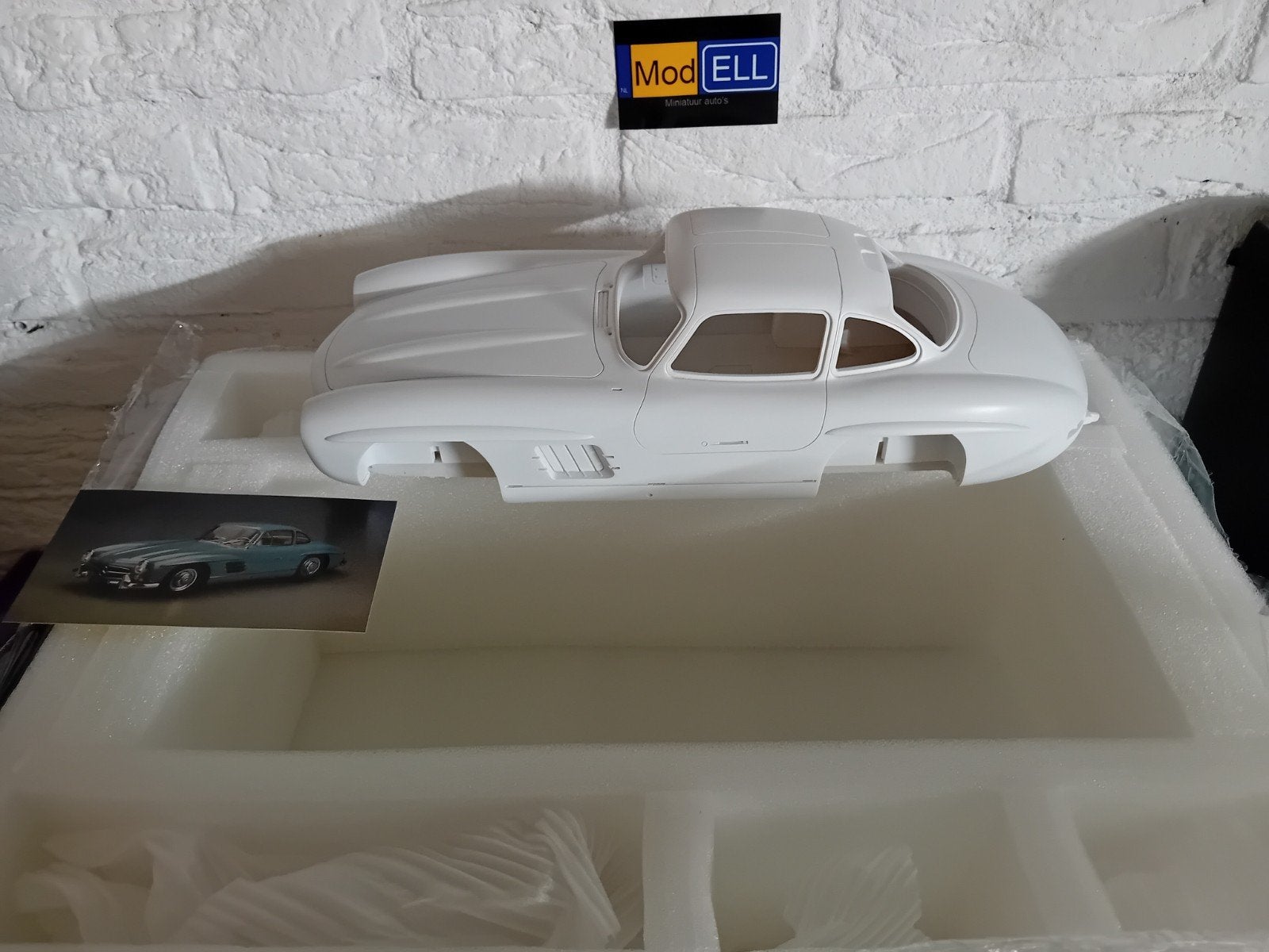 KIT,  om zelf te bouwen, GT Spirit  Mercedes-Benz 300 SL, Hobby en Vrije tijd, Overige merken, Auto, Ergens in Frankrijk, Nieuw