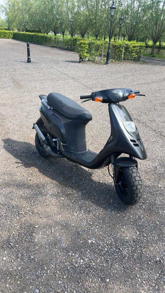 Piaggio typhoon duist zeldzame uitlaat, Fietsen en Brommers, Brommeronderdelen | Scooters, Ophalen, Uitlaat, Piaggio