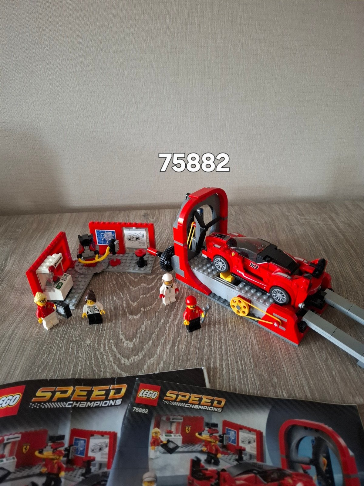 LEGO 75882 Speed Champions Ferrari FXX K & Ontwikkelingscent, Ophalen of Verzenden, Zo goed als nieuw