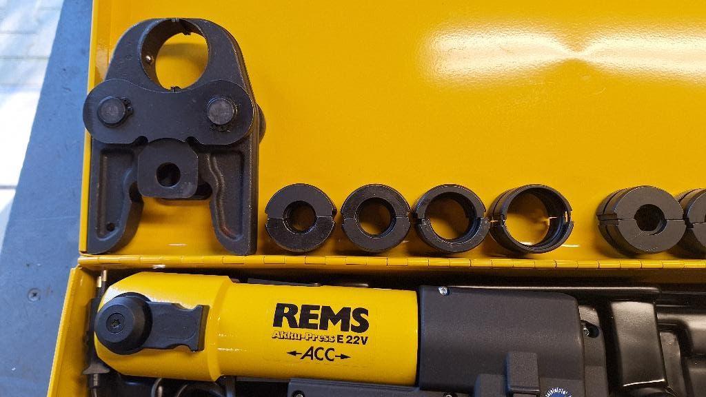 Rems Akku-Press 22v ACC Accu perstang persmachine NIEUW!, Auto diversen, Autogereedschap, ., Nieuw, Ophalen of Verzenden, .