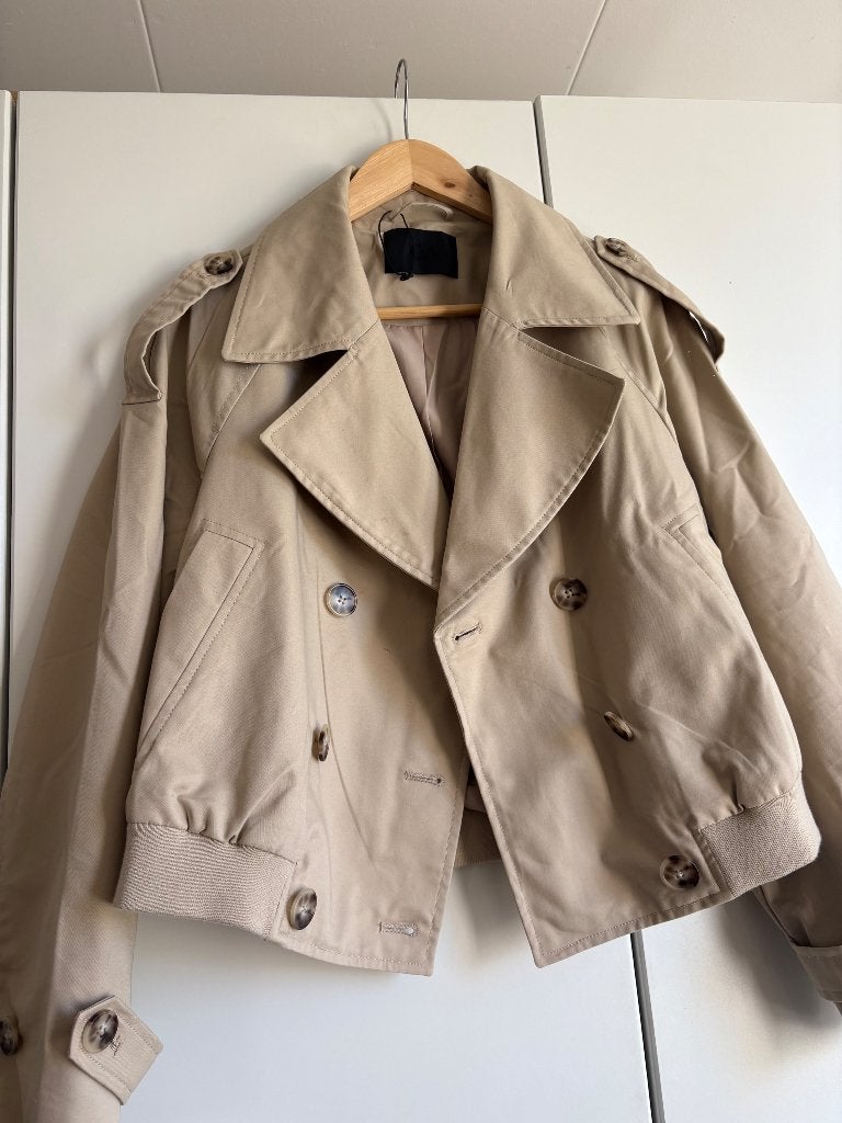 C&A, Kleding | Dames, Jassen | Zomer, Maat 38/40 (M), Beige, Nieuw, Ophalen of Verzenden