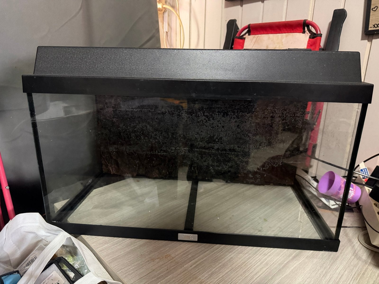 Aquarium, Dieren en Toebehoren, Ophalen of Verzenden, Zo goed als nieuw, Leeg aquarium