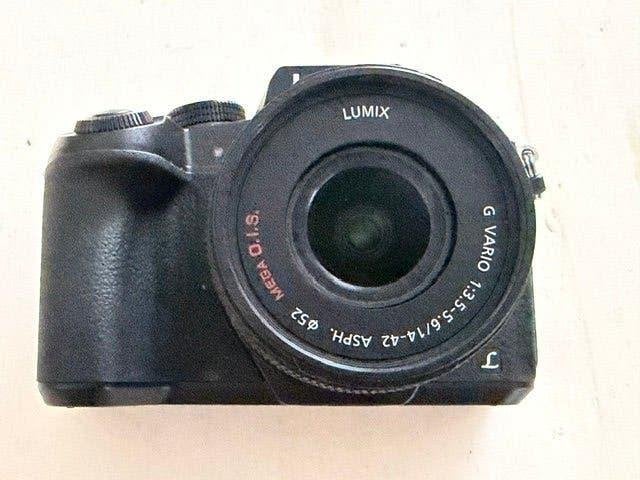 Panasonic Lumix DMC-G80 + 14-42mm lens, Audio, Tv en Foto, Fotocamera's Digitaal, Ophalen of Verzenden, Zo goed als nieuw, Overige Merken