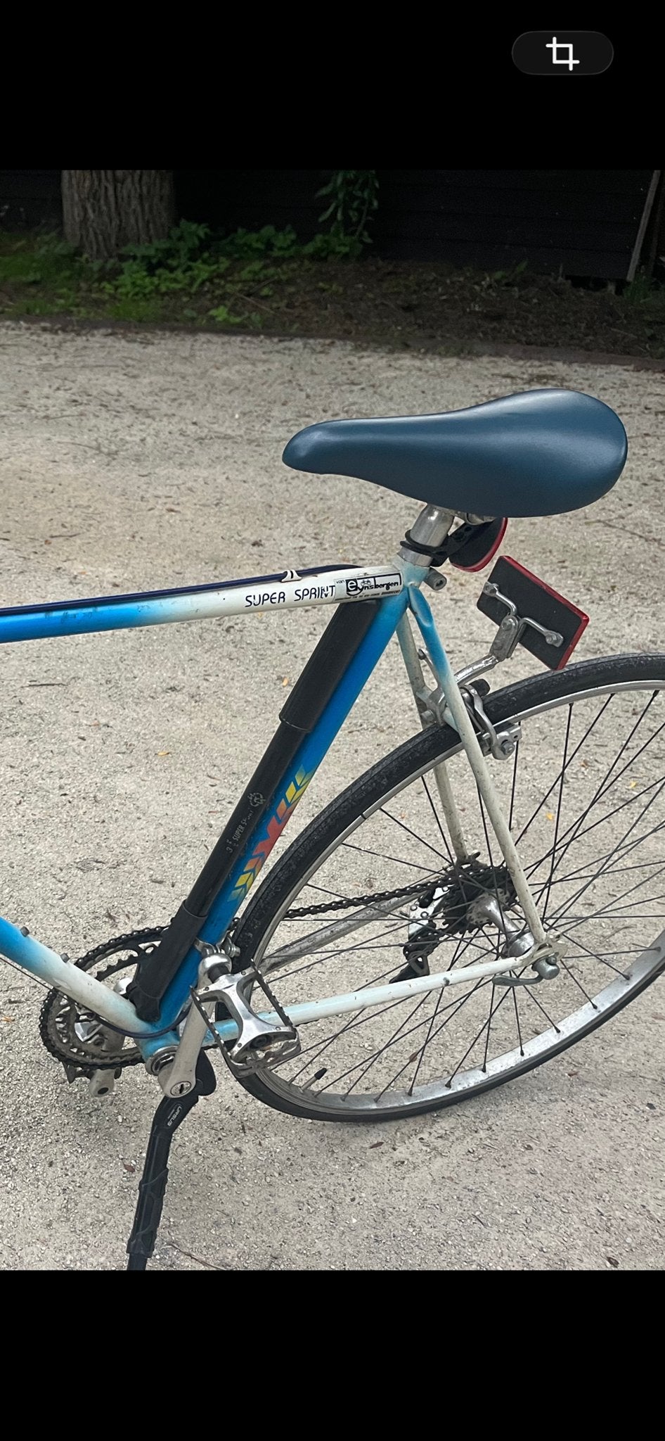 Vintage Motobecane Super Sprint racefiets, Overige merken, Gebruikt, Staal, Ophalen of Verzenden