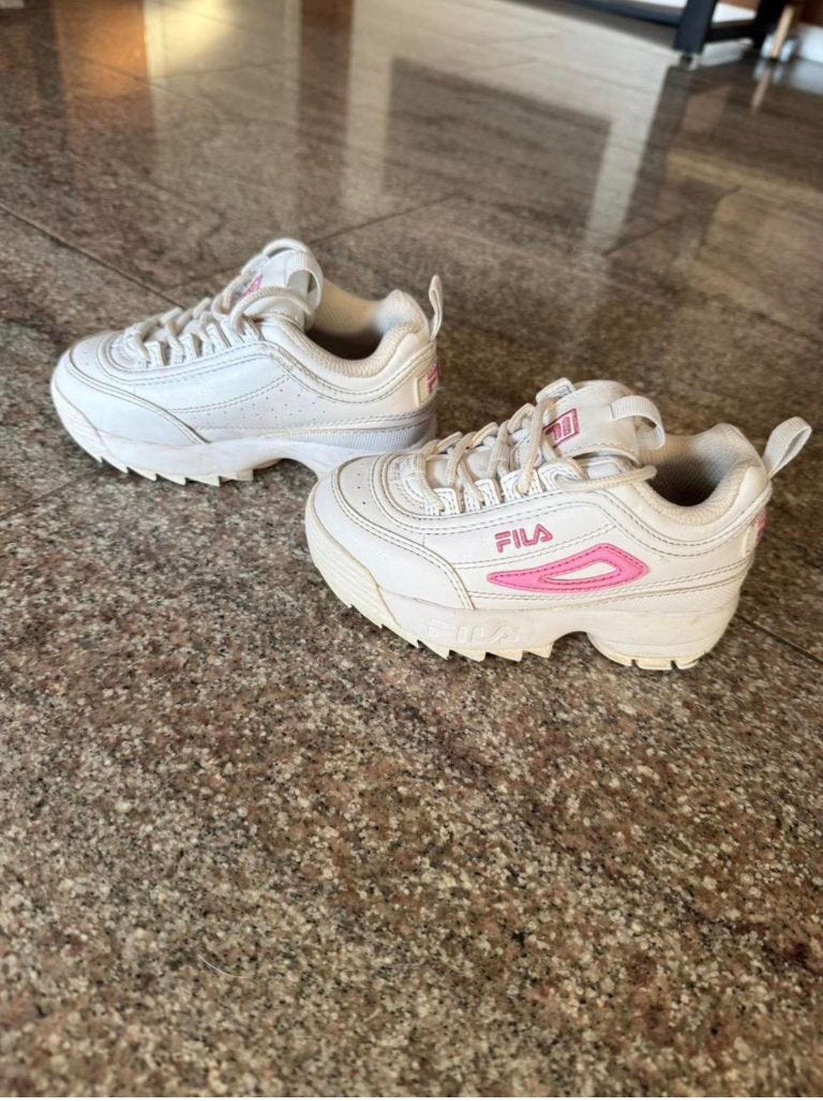 Fila roze schoenen, Meisje, Ophalen of Verzenden, Gebruikt, Schoentjes