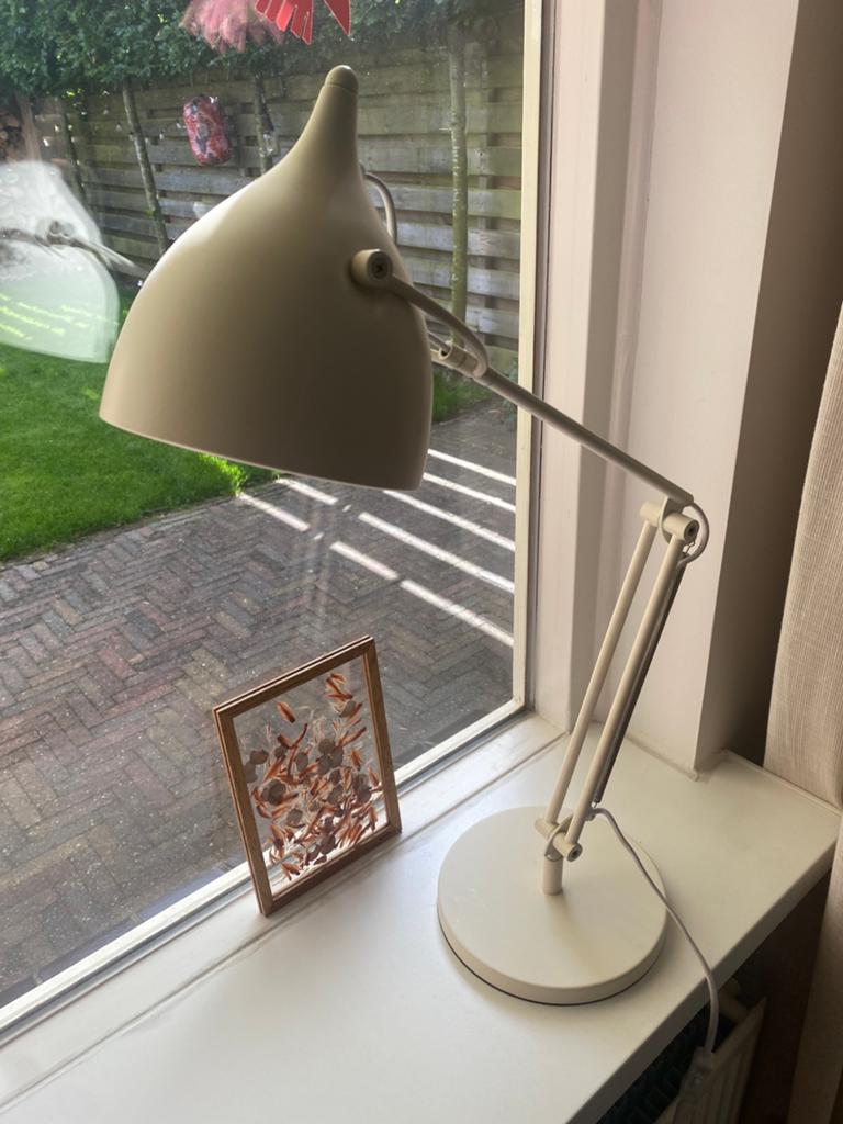 Buraeu lamp zuiver, Huis en Inrichting, Ophalen, Zo goed als nieuw, Minder dan 50 cm