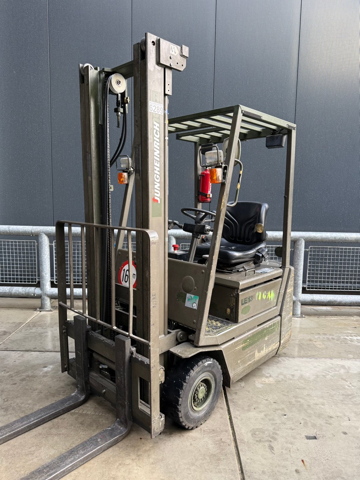 STEINBOCK LE13 1300KG DUPLEX 3,50M 2700UUR HEFTRUCK, 1000 tot 2000 kg, Ophalen of Verzenden, Elektrisch, Heftruck