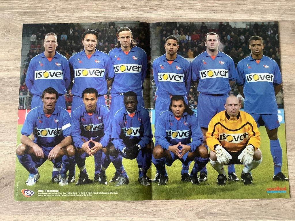 Poster RBC Roosendaal Jaren 2000, Ophalen of Verzenden, Zo goed als nieuw, Overige binnenlandse clubs, Poster, Plaatje of Sticker