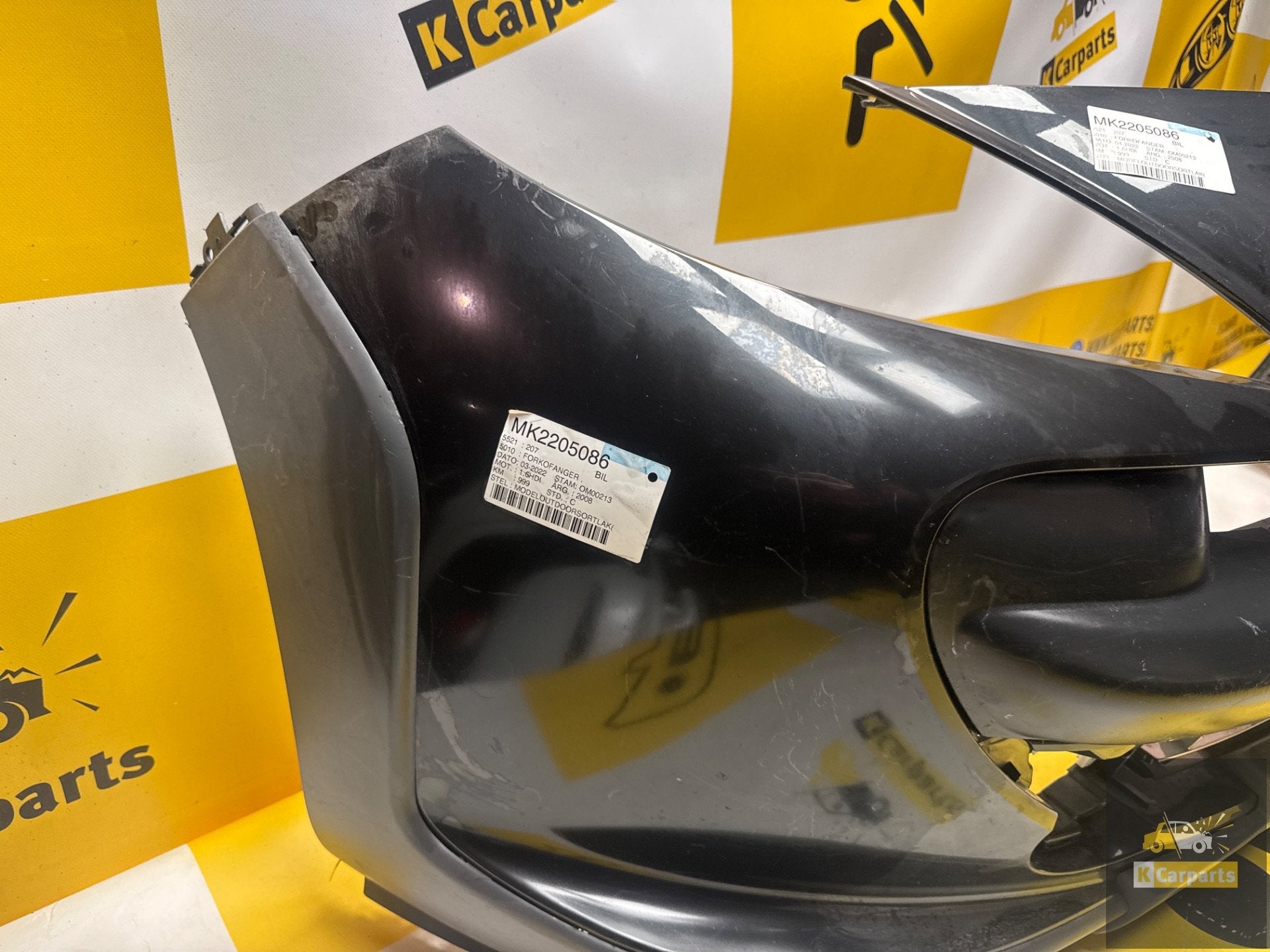 Peugeot 207 voorbumper 2006-2015 9654356880 bumper, Info@fabrikant.eu, Ophalen of Verzenden, Bumper, Peugeot