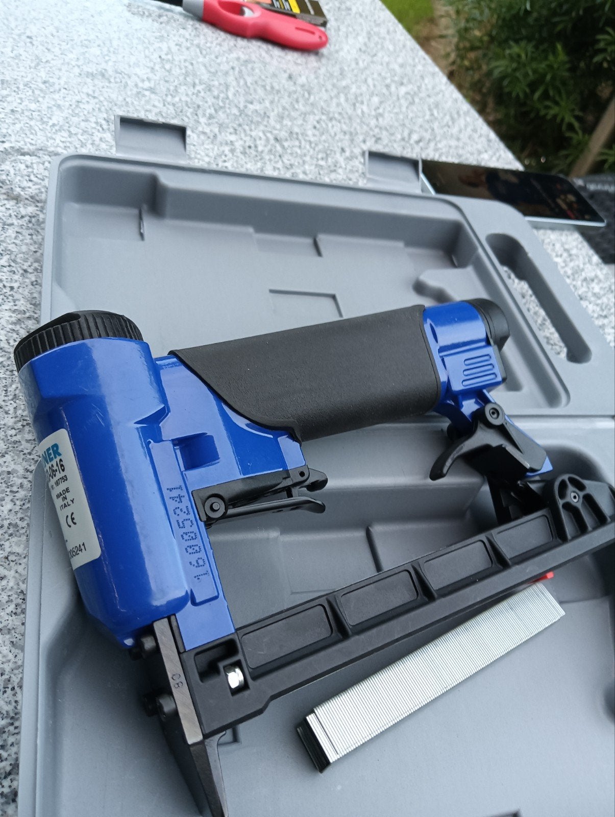 Berner BPT-S-S80-06-16 tacker/nietmachine, Ophalen of Verzenden, Zo goed als nieuw, Tacker/nietmachine, Overige merken