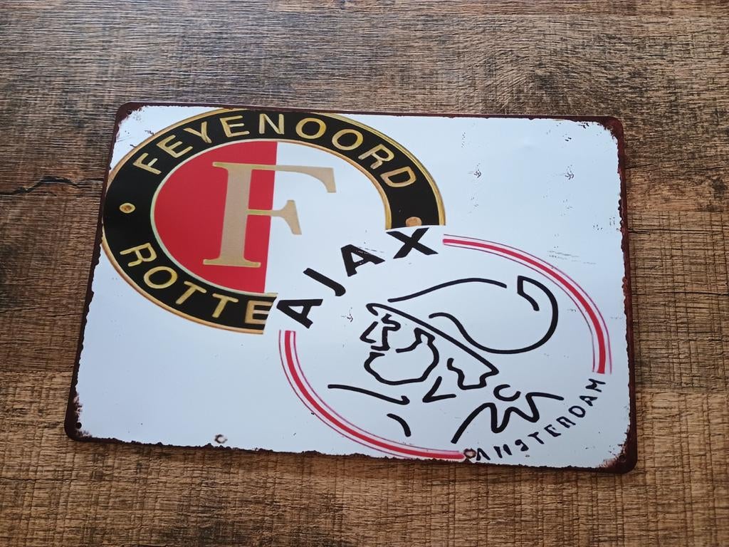 Feyenoord Ajax bord, Ophalen of Verzenden, Feyenoord, Overige typen