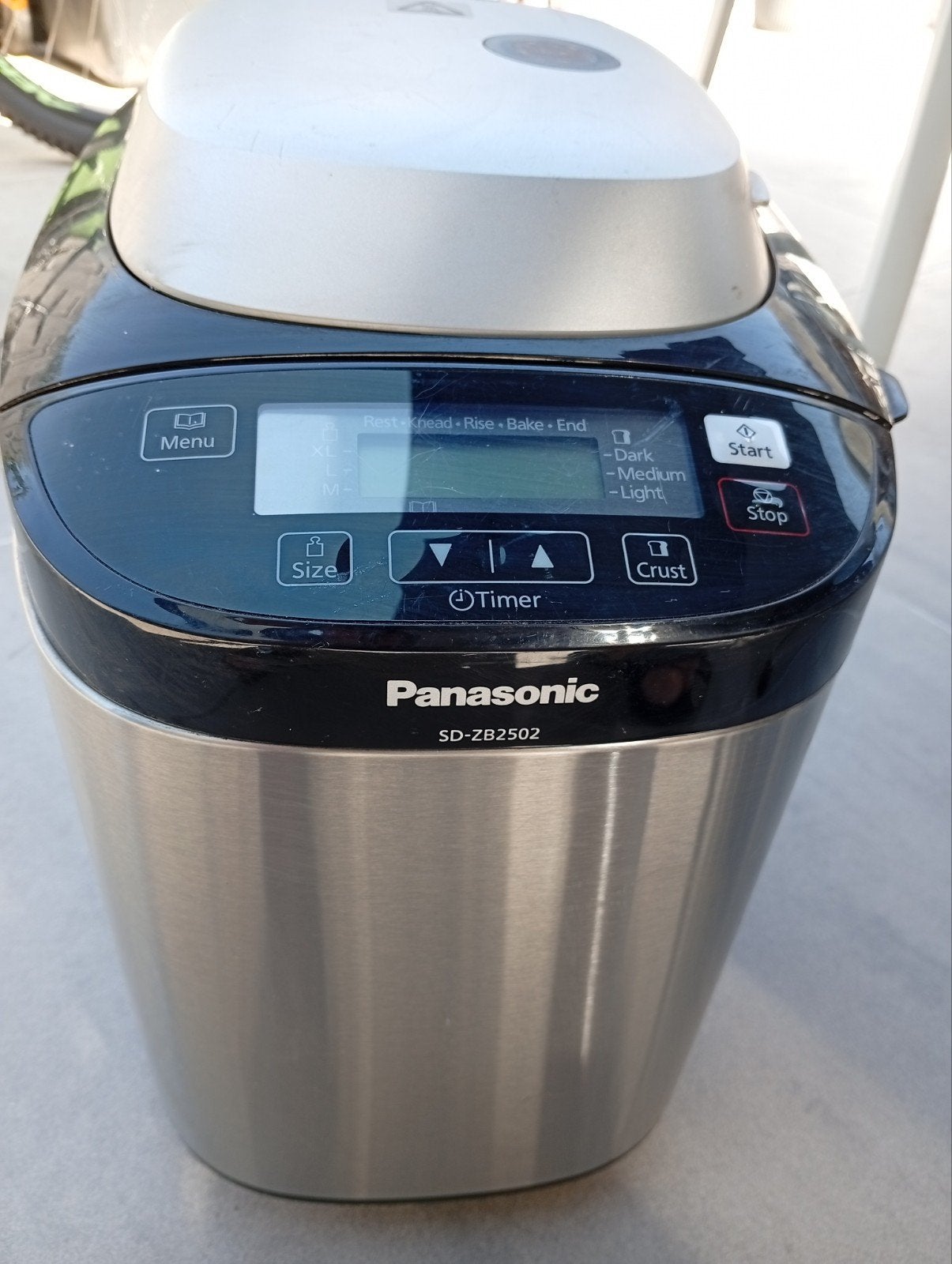 Panasonic SD-ZB2502 Broodbakmachine met Timer, Ophalen