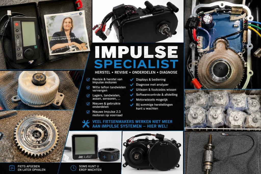 IMPULSE MOTOR HERSTELLEN  INKOOP/VERKOOP, Ophalen of Verzenden, Zo goed als nieuw