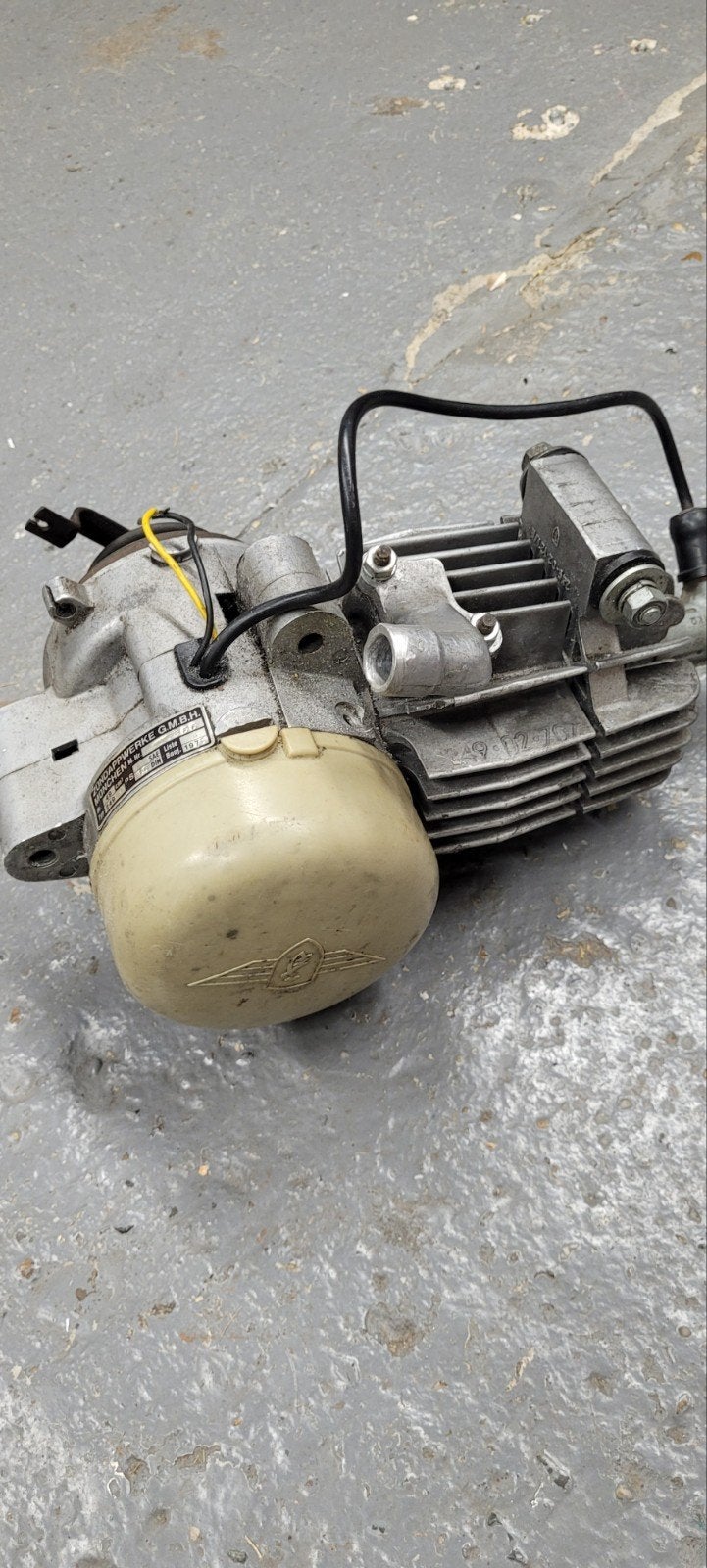 Zundapp Blokje - type 249 Motorblok 49cc 1975, Fietsen en Brommers, Brommeronderdelen | Zundapp, Ophalen, Gebruikt, Blok