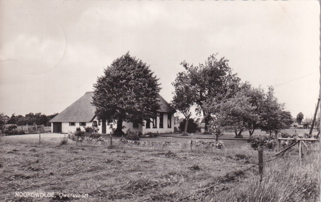 Noordwolde Dwarsvaart, Ophalen of Verzenden, 1960 tot 1980, Gelopen, Friesland