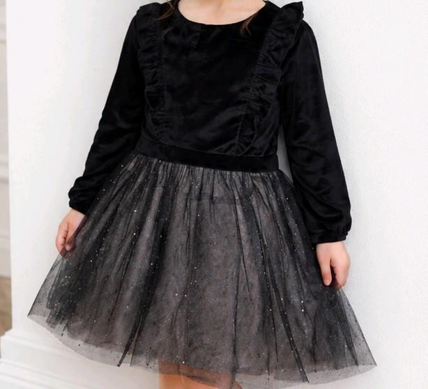 Mooie kwalitatieve jurk - Miss Mona Mouse - maat 110., Kinderen en Baby's, Kinderkleding | Maat 110, Zo goed als nieuw, Miss Mona Mouse