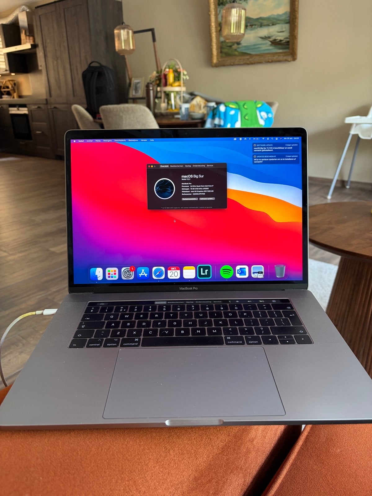MacBook Pro 15 inch - 2.8 GHz Quad-Core i7, 16GB RAM, Gebruikt, 2 tot 3 Ghz, 512 GB, 16 GB