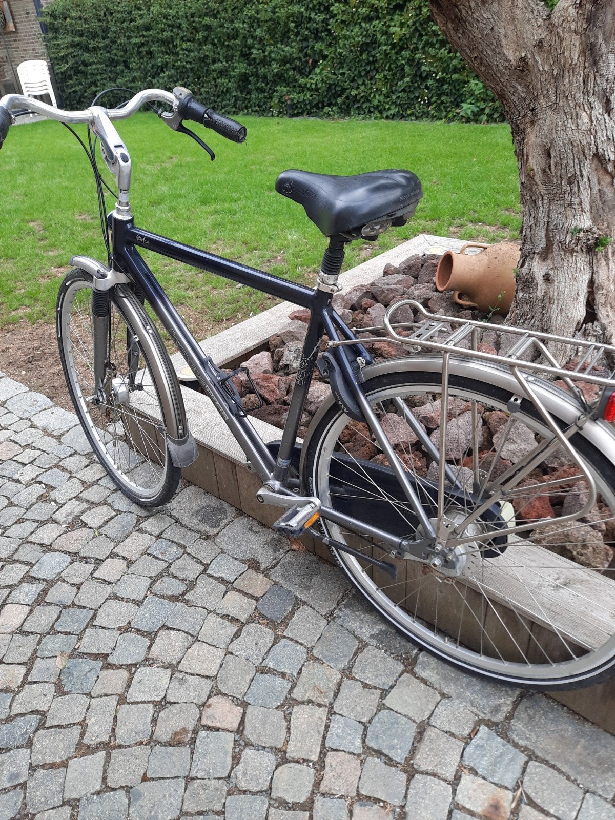 Heren fiets  mt 54  Koga, Minder dan 10 versnellingen, Gebruikt, 53 tot 57 cm, Ophalen