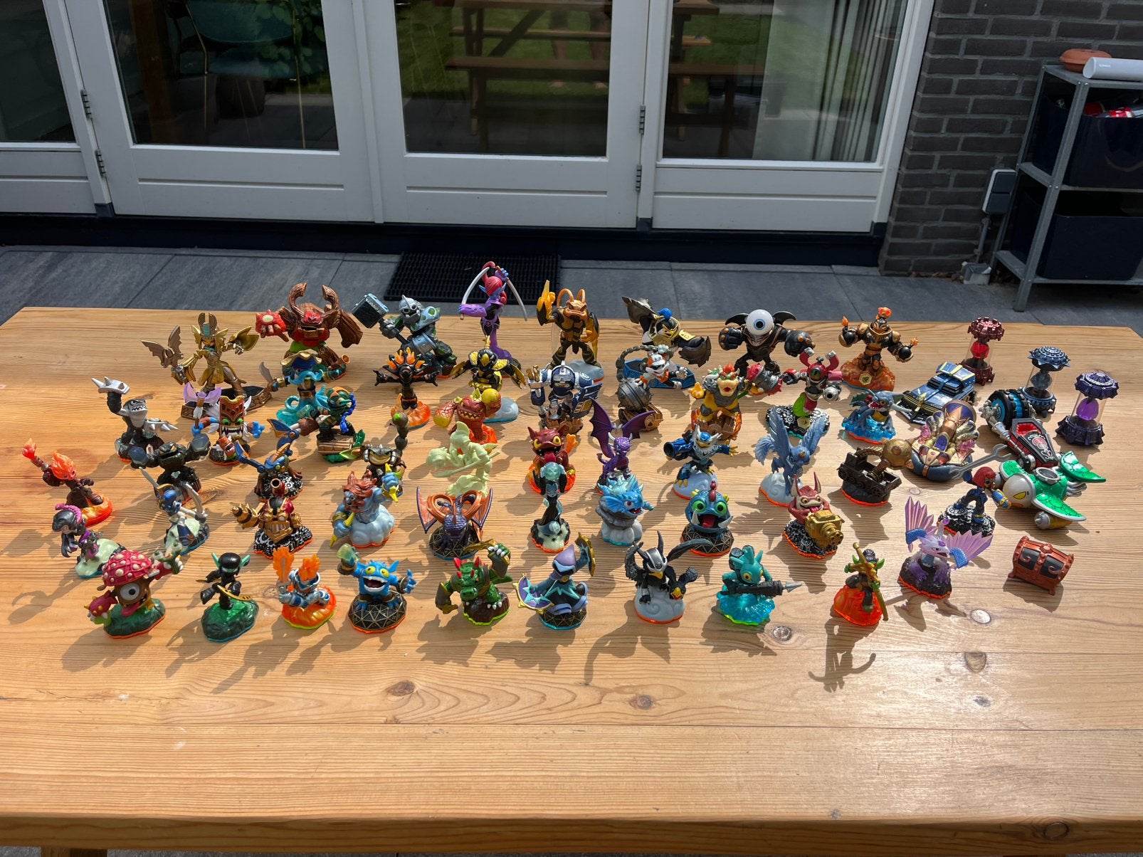 Grote Skylanders verzameling Wii 60+ figuren + voertuigen, Ophalen of Verzenden, Zo goed als nieuw, Zonder controller