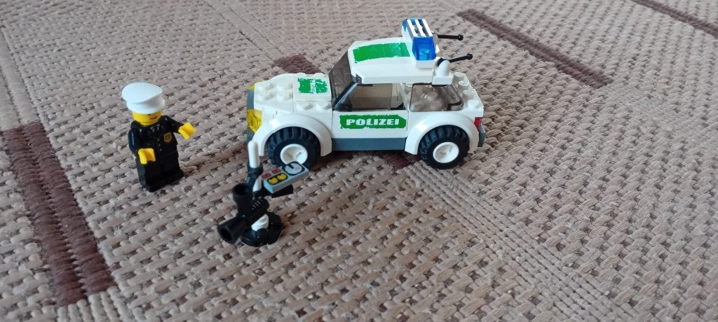 Lego politie auto 7236 inc poppetje, Kinderen en Baby's, Speelgoed | Duplo en Lego, Compleet, City, Lego, Ophalen of Verzenden
